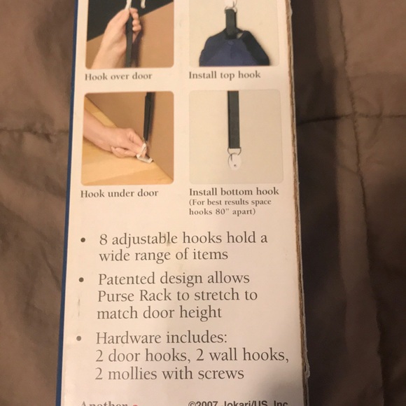 Adjustable purse rack - Picture 4 of 5